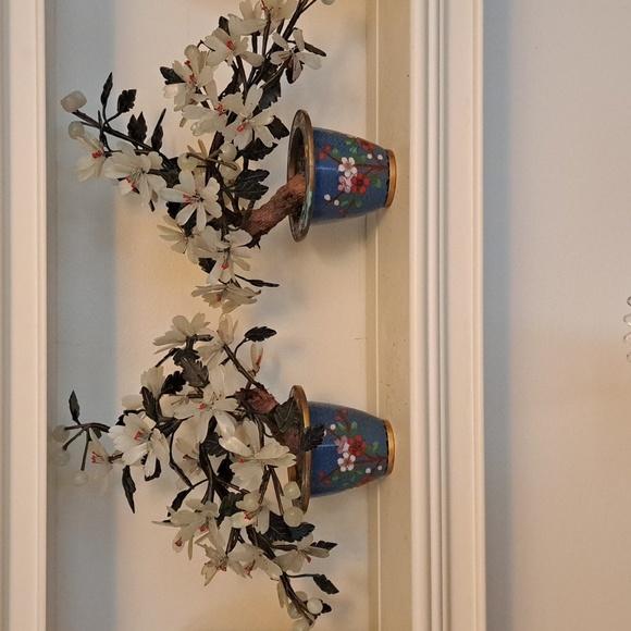 Mid century  carved jade bonsai tree - Picture 4 of 4